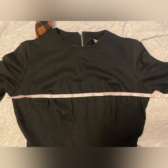 Genuine Vintage Plaid Pin Up Girl Dress / Vintage Size 14 / Modern Size M / 🖤🧡 - Picture 8 of 10